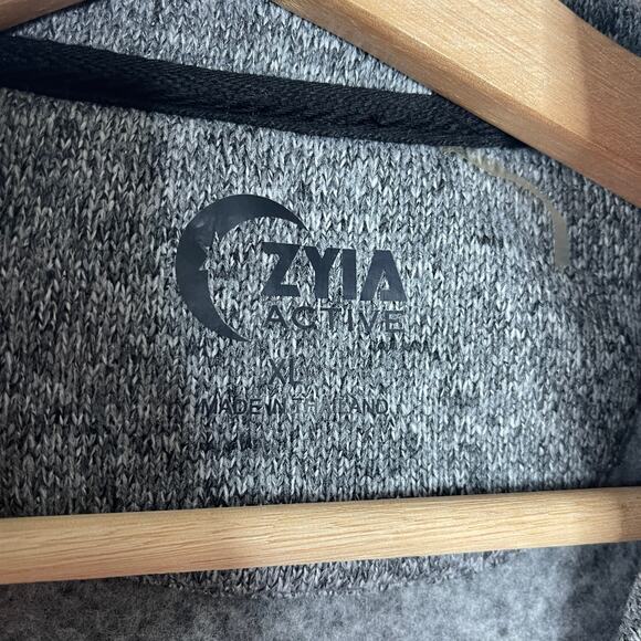 ZYIA‎ Activewear Full Zip Fleece Jacket Size XL - Picture 7 of 9